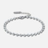 Blå sølvankerbracelet KALA
