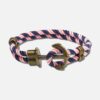 Armbånd med marineblåt anker POLU MOANA