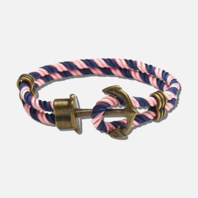 Armbånd med marineblåt anker POLU MOANA